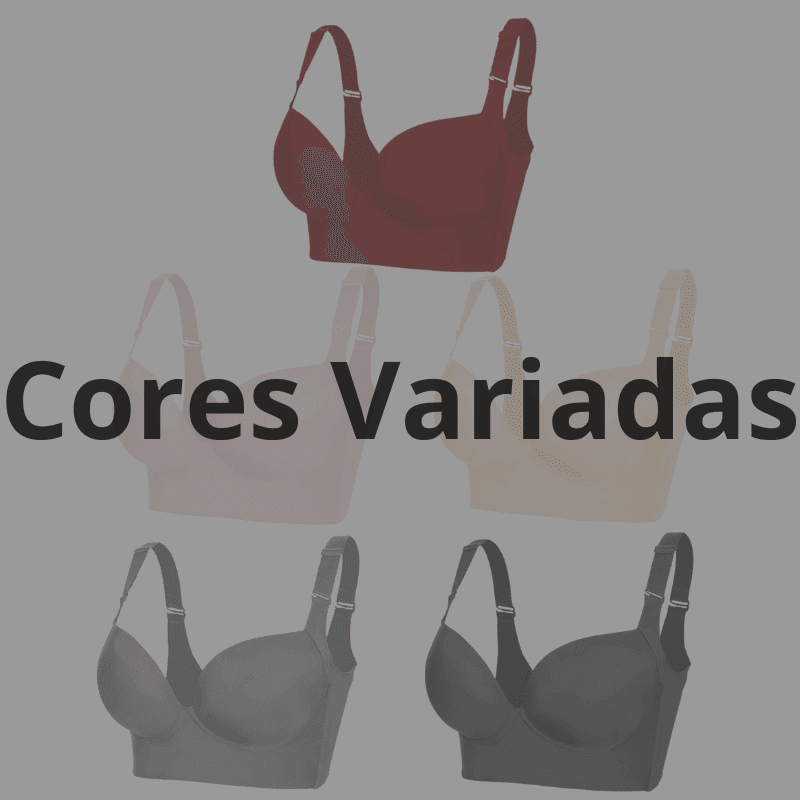 Kit 3 Sutiãs Passione com Efeito Modelador