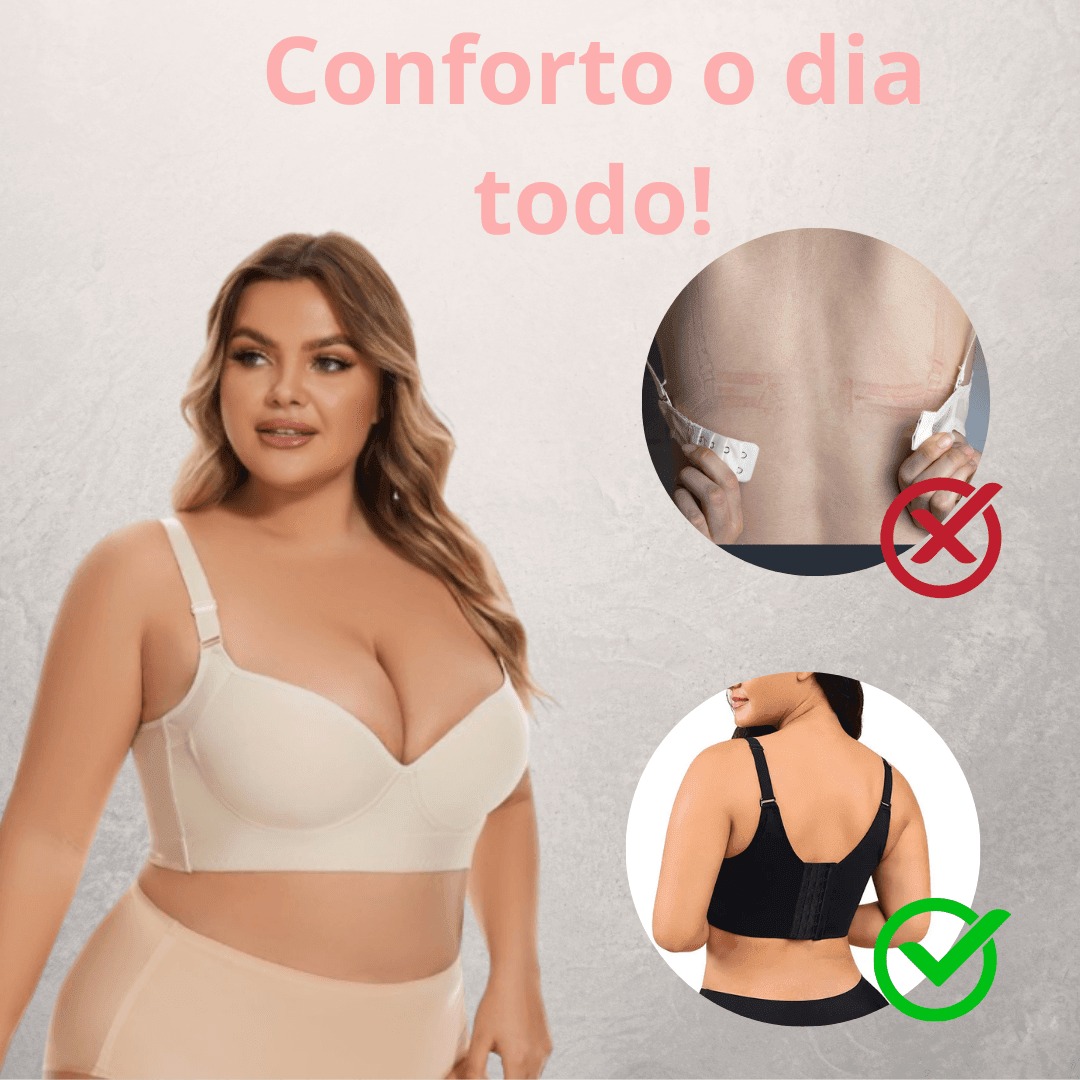 Kit 3 Sutiãs Passione com Efeito Modelador