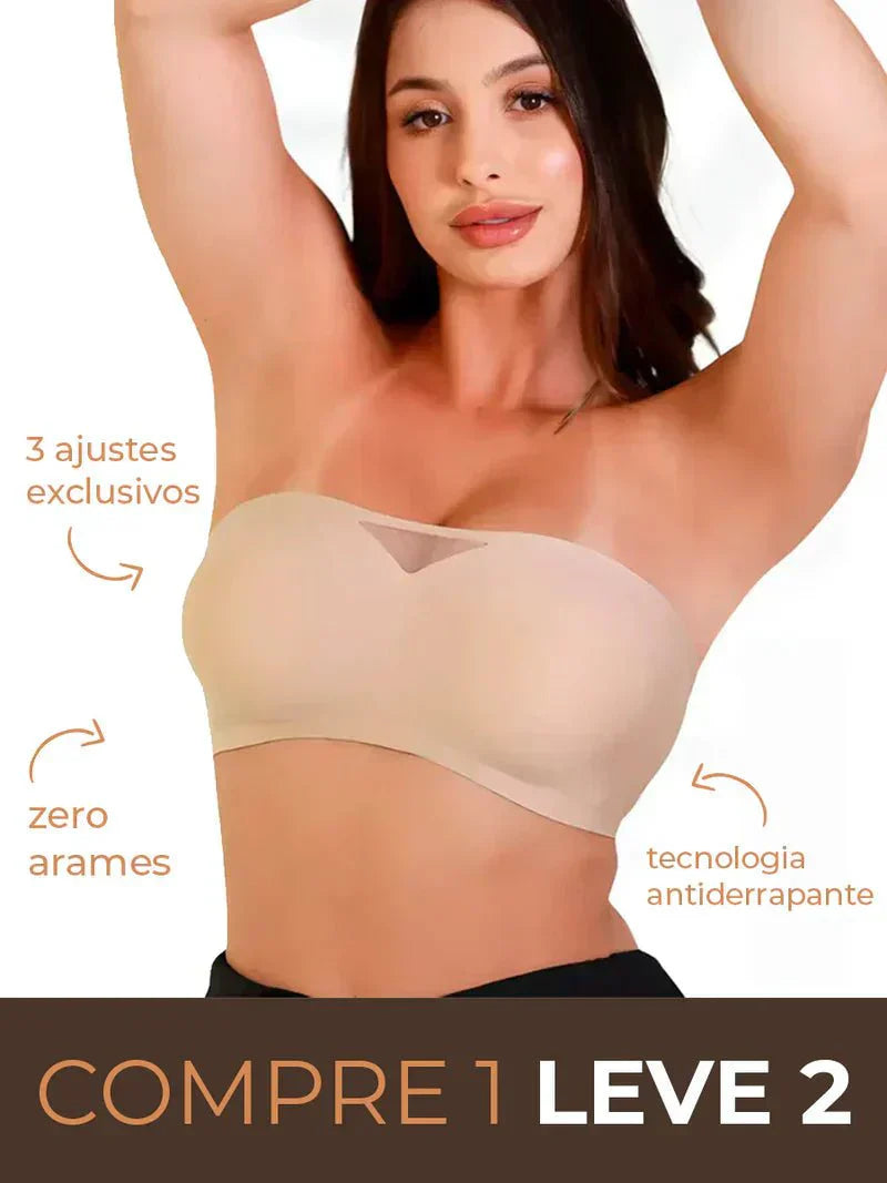 Kit 2 Sutiãs Femininos Ultra Flex Antiderrapante