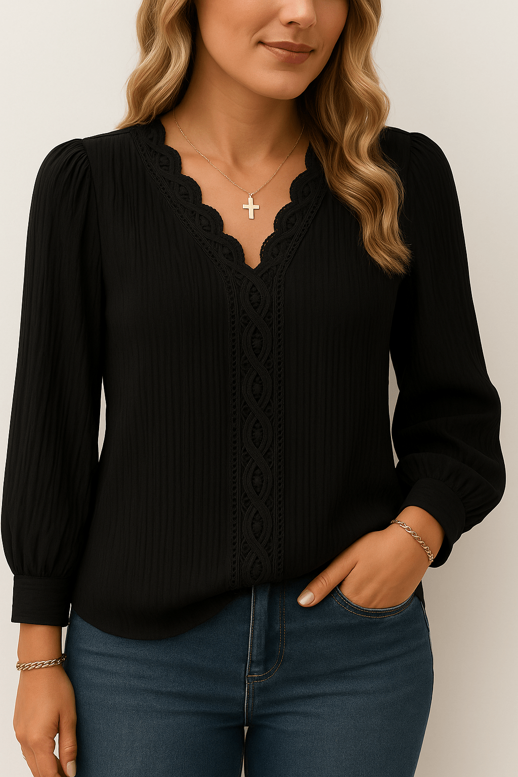 Blusa Feminina Elegance