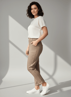 Calça Renata - Moletinho Jeans