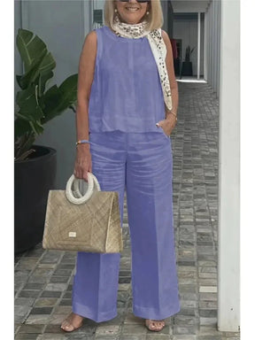 Conjunto Calça e Blusa Carmen
