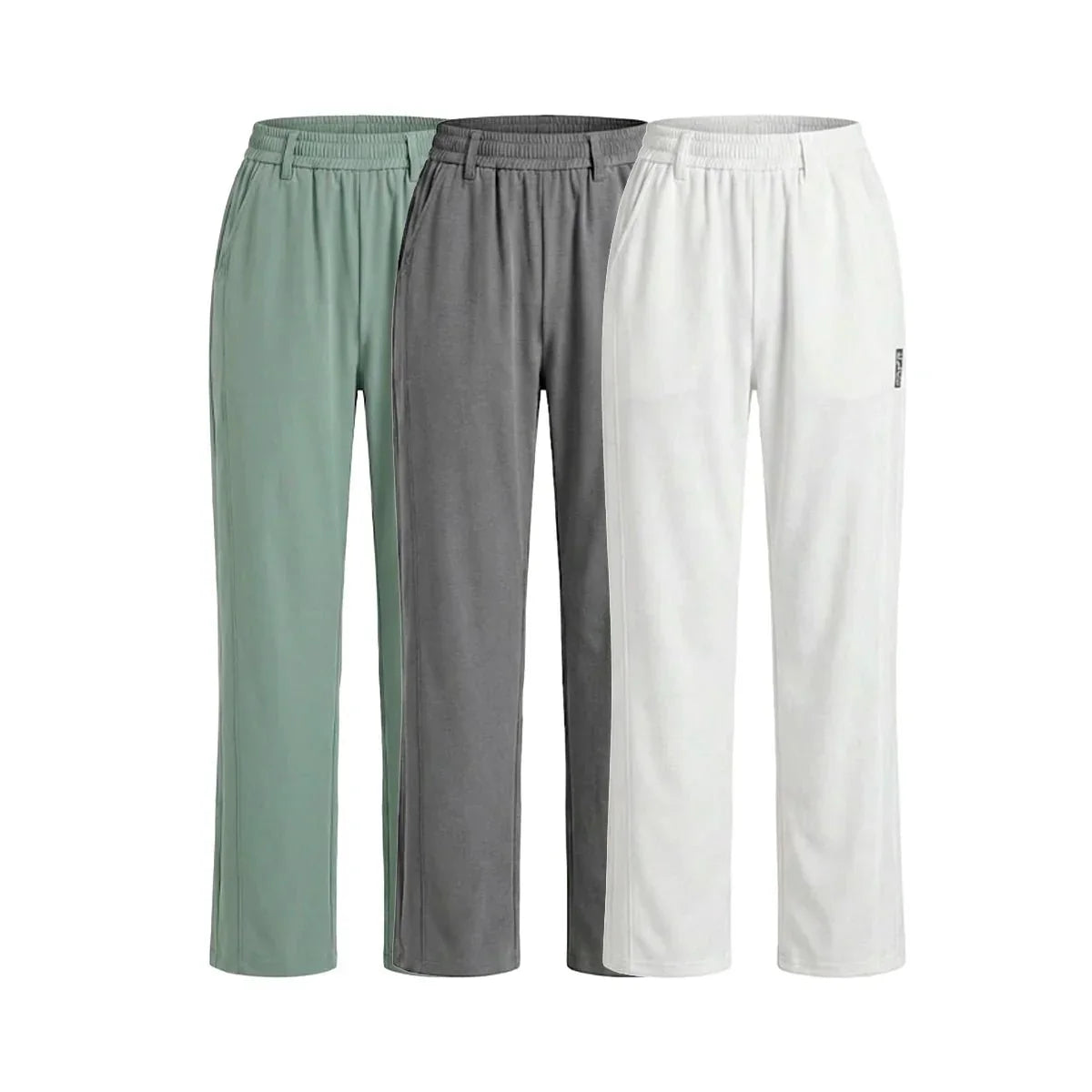 Kit 3 Calças Femininas Aurora em Malha Seda Gelo