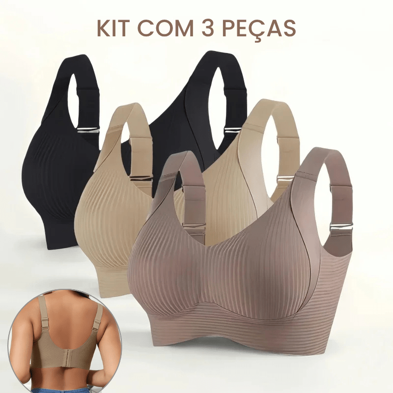 Kit 3 Sutiãs UpModelador - Levantas e Modela os Seios