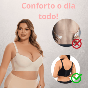 Kit 4 Sutiãs Becca Push-Up Modelador