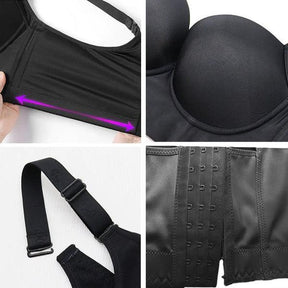Kit 4 Sutiãs Becca Push-Up Modelador
