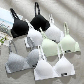 Kit 5 Sutiãs Femininos Comfort Belt em Algodão